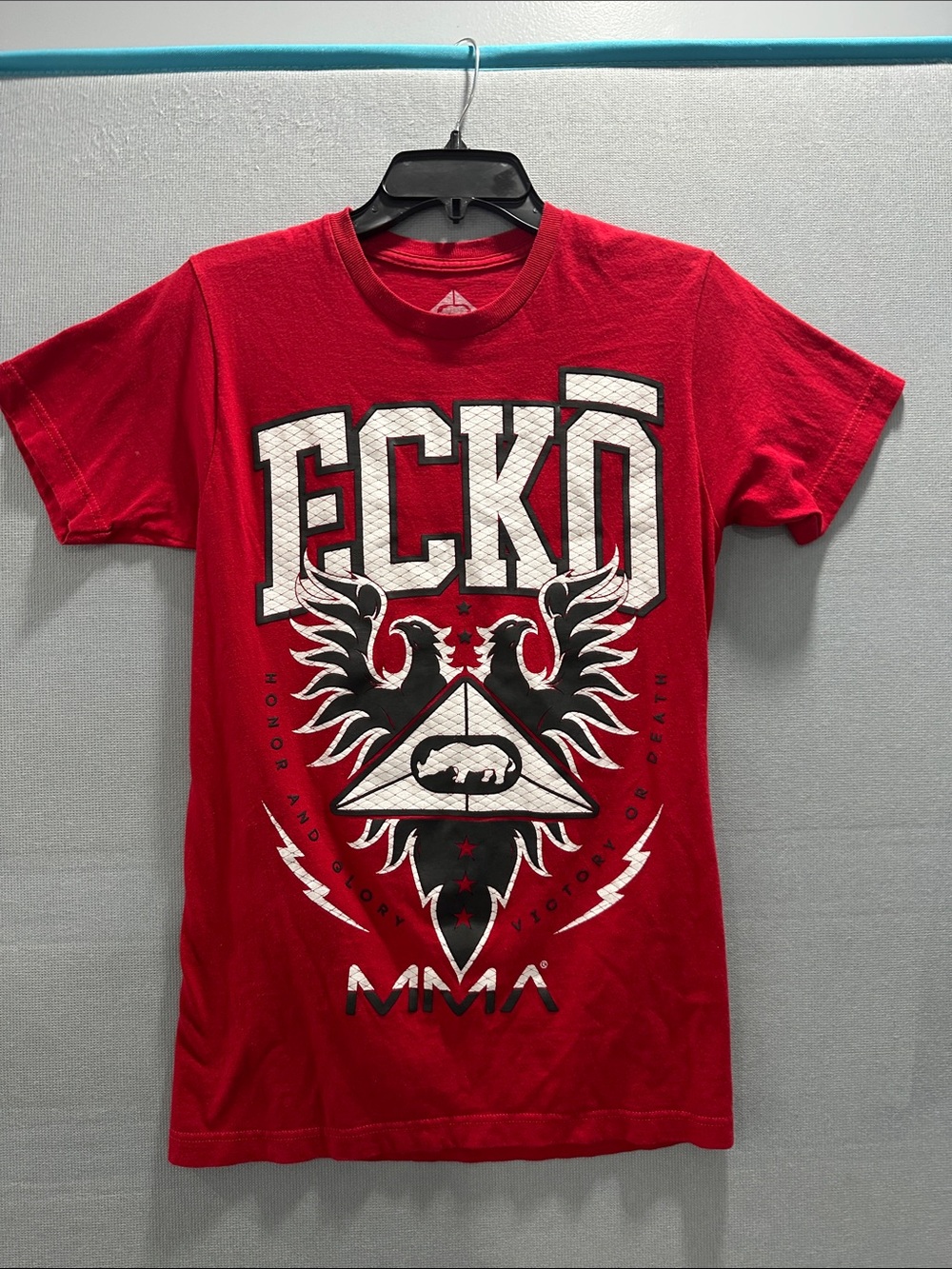 Ecko Unlimited Red MMA Graphic Tee